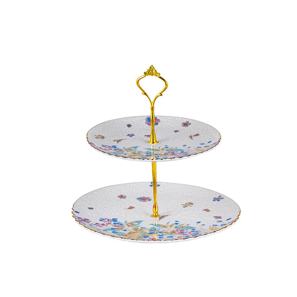 Amieenor ceramic dessert plate cake holder